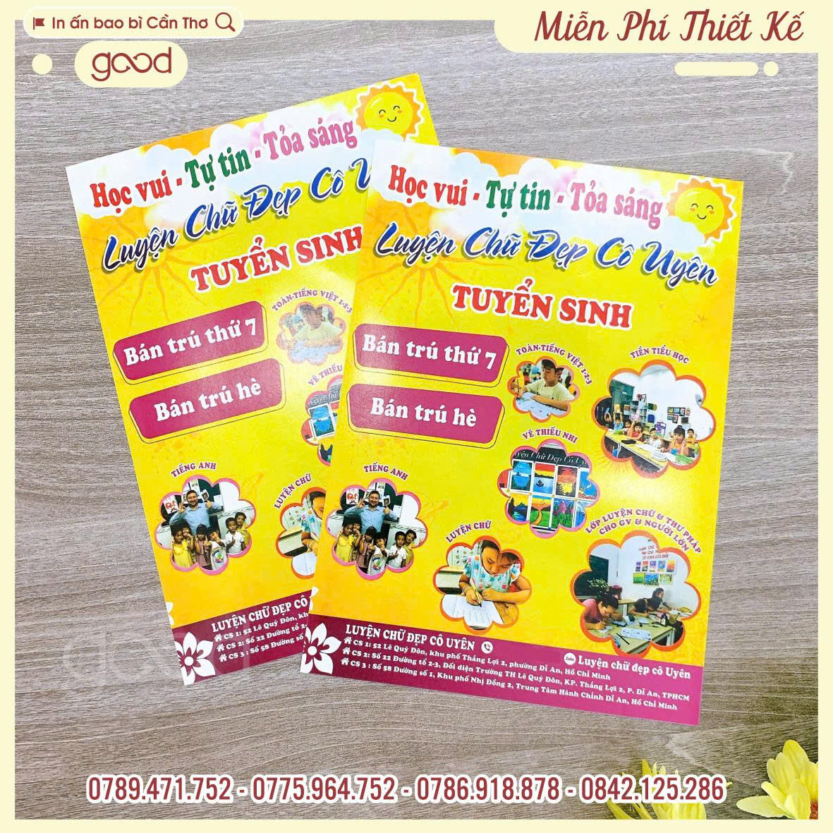 IN TỜ RƠI TUYỂN SINH